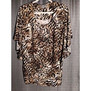 Women leopard print Blouse